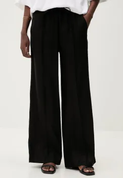 Isabelle Blanche pantaloni femeiesti cu amestec de in imagine