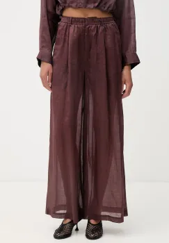 Isabelle Blanche pantaloni straight pentru femei, din in imagine