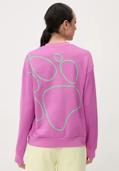 Jack Wolfskin hanorac pentru femei, din bumbac Celebrate The Paw imagine