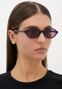 Jimmy Choo ochelari de soare rotunzi pentru femei imagine