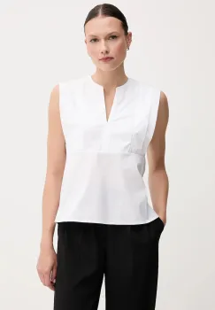 Joop! bluza culoarea alb, neted, 30042001 imagine