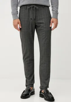 Joop! pantaloni culoarea gri, mulata, 30047667 imagine