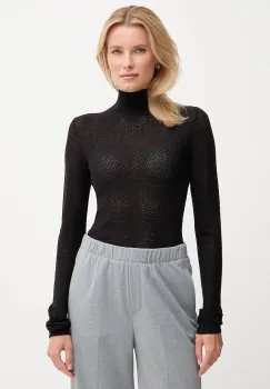 Joop! pulover culoarea negru, light, cu guler, 30048371 imagine