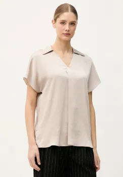 Joseph Ribkoff bluza culoarea bej, uni, 261191 imagine