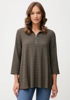 Joseph Ribkoff bluza culoarea verde, uni, 253028 imagine