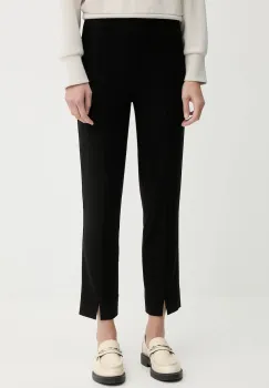 Joseph Ribkoff pantaloni culoarea negru, drept, high waist, 261243 imagine