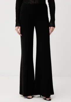 Joseph Ribkoff pantaloni culoarea negru, lat, high waist, 161096F25 imagine