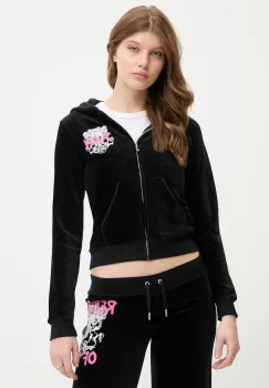 Juicy Couture hanorac cu fermoar femeiesc REPUBLIC ROBYN imagine