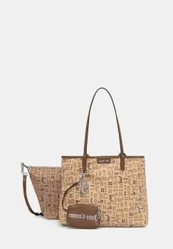 Juicy Couture poseta Joan culoarea bej, BIJJN9002WXS imagine