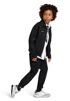 Karl Lagerfeld bluza copii culoarea negru, cu imprimeu, Z30644 imagine