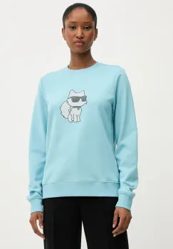 Karl Lagerfeld bluza cu imprimeu, A3W20066 imagine