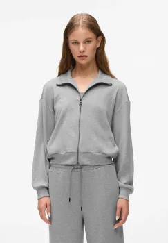 Karl Lagerfeld bluza culoarea gri, uni, A4W44017 imagine