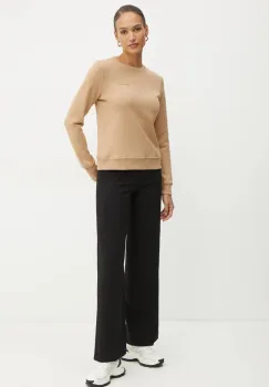 Karl Lagerfeld bluza femei, culoarea bej, neted, A1W20066 imagine