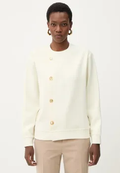 Karl Lagerfeld bluza KARL DAILY culoarea bej, uni, B1W20015 imagine