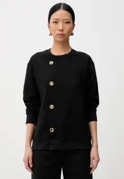 Karl Lagerfeld bluza KARL DAILY culoarea negru, uni, B1W20015 imagine