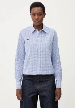 Karl Lagerfeld camasa din bumbac IKON cu guler clasic, regular, B1W11020 imagine