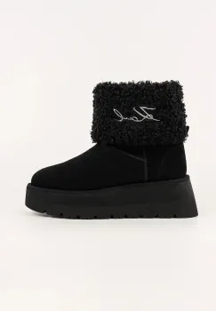 Karl Lagerfeld cizme de iarna SKYLAR culoarea negru, KL48653 imagine