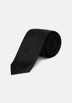 Karl Lagerfeld cravata de matase culoarea negru, 561160.805100 imagine