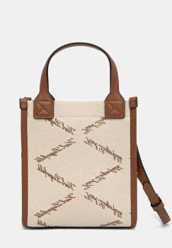 Karl Lagerfeld geanta crossbody pentru femei, din bumbac K/VILLE imagine