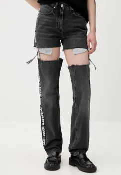 Karl Lagerfeld Jeans blugi drepti pentru femei imagine