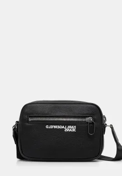 Karl Lagerfeld Jeans borseta culoarea negru, A4M30315 imagine