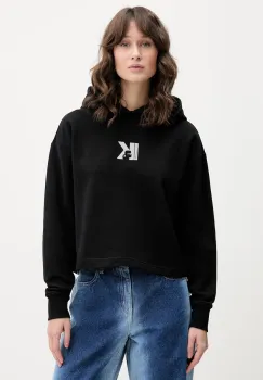 Karl Lagerfeld Jeans Hanorac cu gluga pentru femei, din bumbac imagine