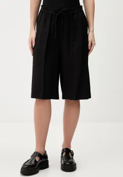 Karl Lagerfeld Jeans pantaloni scurti din amestec de in imagine