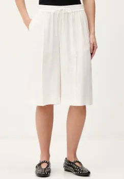 Karl Lagerfeld Jeans pantaloni scurti din amestec de in imagine