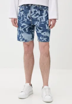 Karl Lagerfeld Jeans pantaloni scurti pentru barbati, din denim imagine