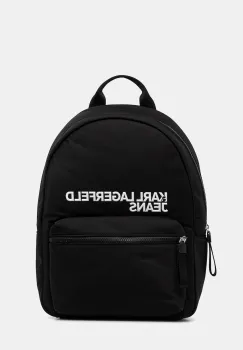 Karl Lagerfeld Jeans rucsac culoarea negru, mare, uni, A4W30294 imagine