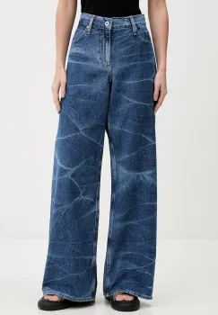 Karl Lagerfeld Jeans wide leg pentru femei imagine