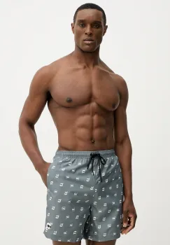 Karl Lagerfeld pantaloni scurti de baie IKON culoarea verde, A3M46007 imagine