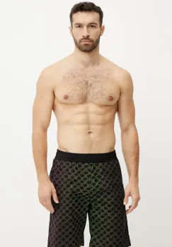 Karl Lagerfeld pantaloni scurti de lounge barbati, culoarea negru, 552689.265708 imagine