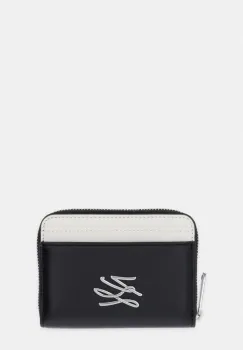 Karl Lagerfeld portofel de dama din piele K/AUTOGRAPH imagine