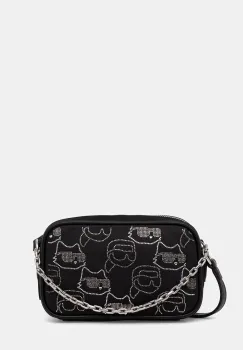 Karl Lagerfeld poseta culoarea negru, A4W30254 imagine
