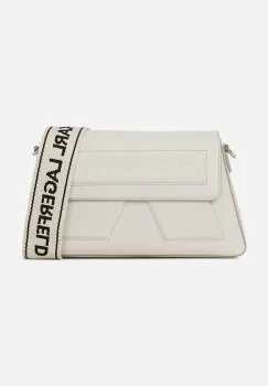 Karl Lagerfeld poseta de piele culoarea alb, A2W30198 imagine