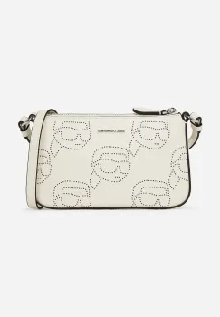 Karl Lagerfeld poseta de piele culoarea alb, A2W32017 imagine