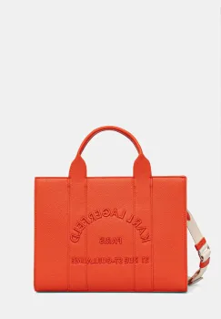 Karl Lagerfeld poseta K/RSG MD culoarea portocaliu, B1W30041 imagine