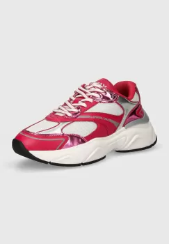 Karl Lagerfeld sneakers KOMET culoarea roz, KL65624 imagine