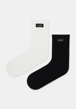 Karl Lagerfeld sosete K/SIGNATURE 2-pack culoarea negru, B1W47036 imagine