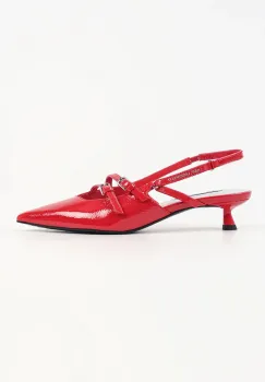 Karl Lagerfeld stilettos de piele PASHA imagine