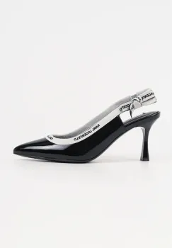 Karl Lagerfeld stilettos de piele SIENNA imagine