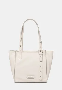Karl Lagerfeld tote bag de dama din piele K/EYELETS imagine