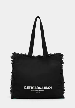 Karl Lagerfeld tote bag pentru femei, din bumbac K/RSG imagine