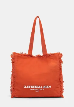 Karl Lagerfeld tote bag pentru femei, din bumbac K/RSG imagine