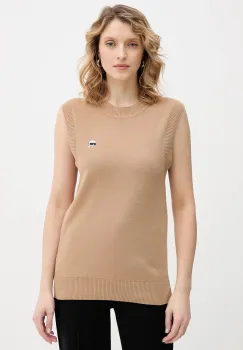 Karl Lagerfeld vesta din bumbac IKON imagine