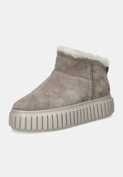 Kennel & Schmenger cizme de zapada din piele intoarsa Zap culoarea gri, 41-25260 imagine