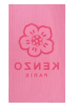 Kenzo prosop de plaja K HANKO Fluo 90 x 160 cm culoarea roz imagine
