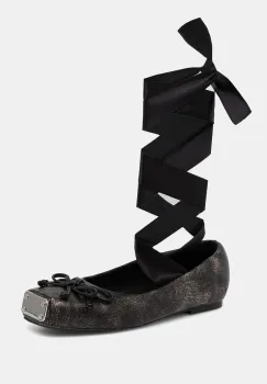 Koi Footwear balerini Blithe Metal Toe Ballet Flats imagine