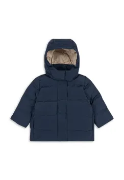 Konges Slojd geaca copii MAGNUM DOWN JACKET SOLID GRS culoarea bleumarin, KS103510 imagine